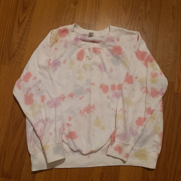 Old NavyTie-Dye Sweatshirt and Joggers Set Sweatsuit Size Large Women's - Picture 1 of 7
